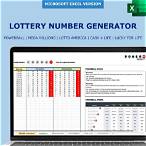 lottery number generator powerball
